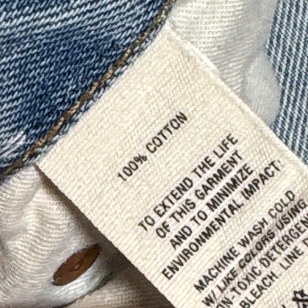 ALEX MILL Bev Jeans Mid Rise Relaxed Straight Vintage Light Indigo Wash 32/30 - Picture 6 of 16